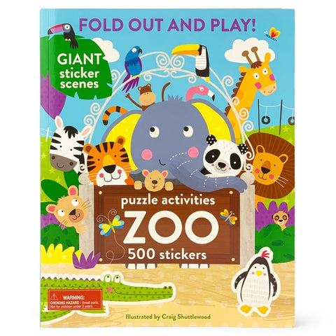Zoo: 500 Stickers and Puzzle Activities
