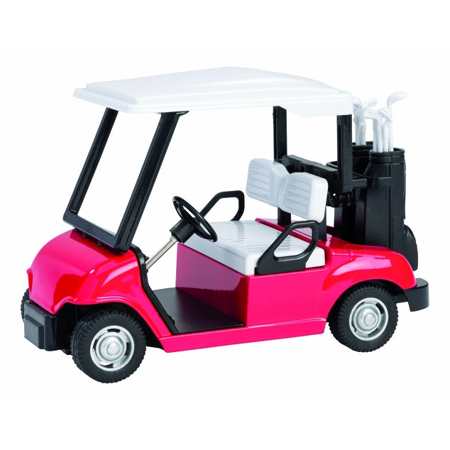 Die Cast Metal Golf Cart Pull Back Vehicle