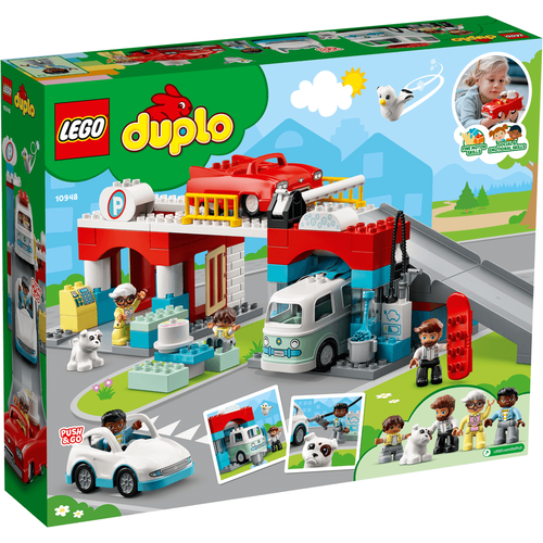 Lego Duplo Parking Garage and Car Wash