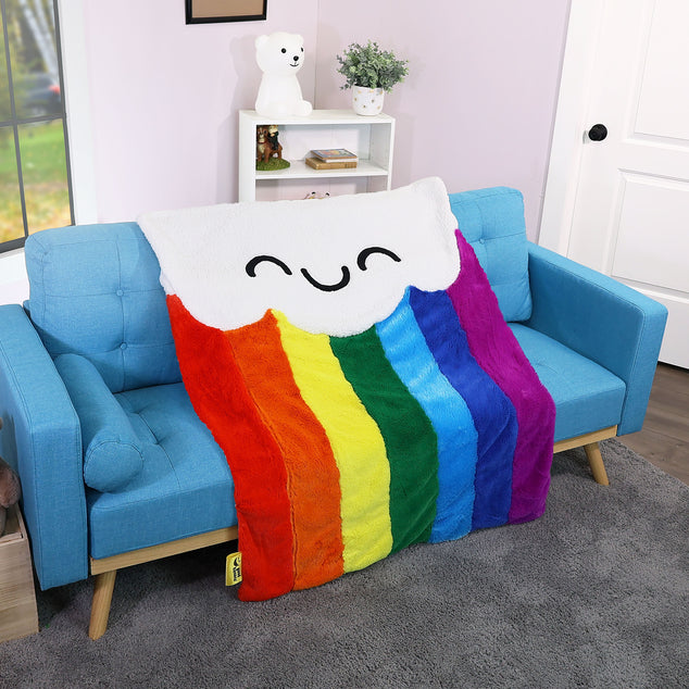 Rainbow Snuggly Blanket