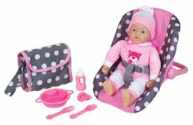 15" Soft Baby W/Car Seat