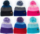Kid's Block Party Plush-Lined Pom Hat