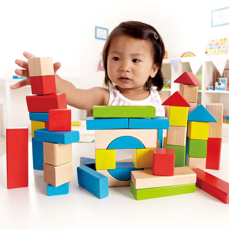 Hape Maple Blocks 50 Piece Set