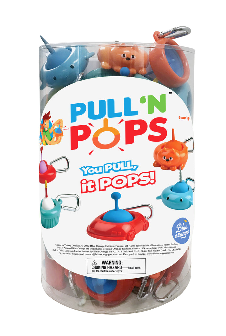 Pull 'N Pops - Big Bubble Keychain Assorted