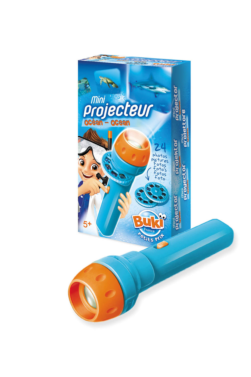 Buki Mini Projector Flashlight
