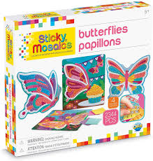 Sticky Mosaics: Butterflies
