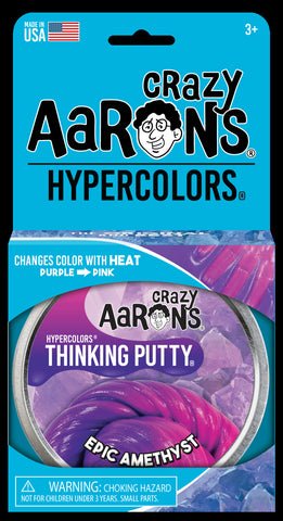 Crazy Aaron's Epic Amethyst Hypercolour Thinking Putty