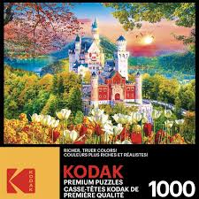 Kodak 1000 Piece Neuschwanstein Castle Puzzle