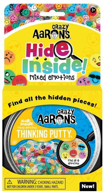 Crazy Aaron's Hide Inside Mixed Emotions Thinking Putty