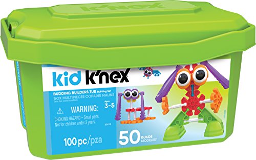 Kid K'Nex Budding Builders Tub 100pc