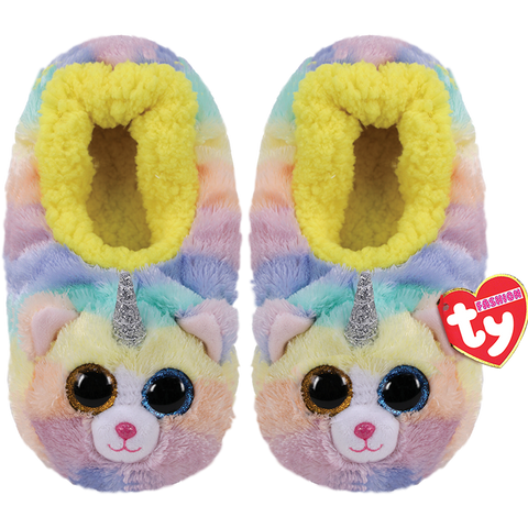 Ty Fashion Heather the Caticorn Slippers Kids S/M/L