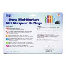 Snow Mini Marker 5 Pack