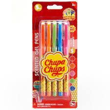 Chupa Chups Scented Gel Pens 5ct