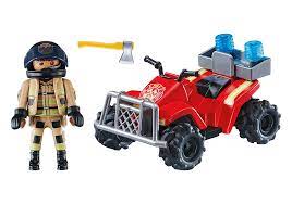 Playmobil City Action Fire Rescue Quad