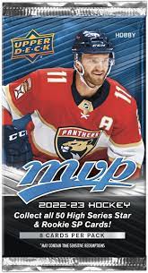 2022-23 Upper Deck MVP Hockey Hobby Cards