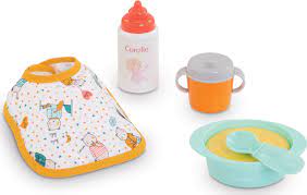 Corolle Mealtime Set For 12" Doll