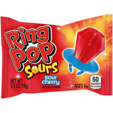 Ring Pop Sours Lollipop