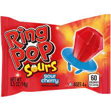 Ring Pop Sours Lollipop