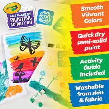 Crayola Less Mess Painting Activity Kit