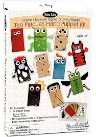 Ten Plagues Hand Puppet Kit