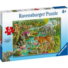 Ravensburger Animals Of India Jigsaw Puzzle 60pc