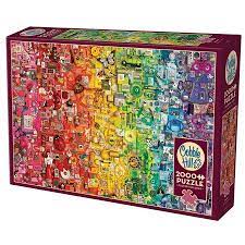 Cobble Hill Rainbow Jigsaw Puzzle 2000pc