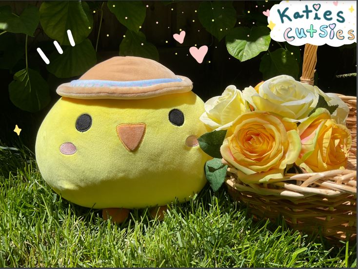 Katies Cutsies Lemon The Duck Plushie 12"