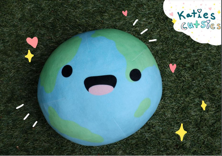 Katies Cutsies The Earth Plushie 12"