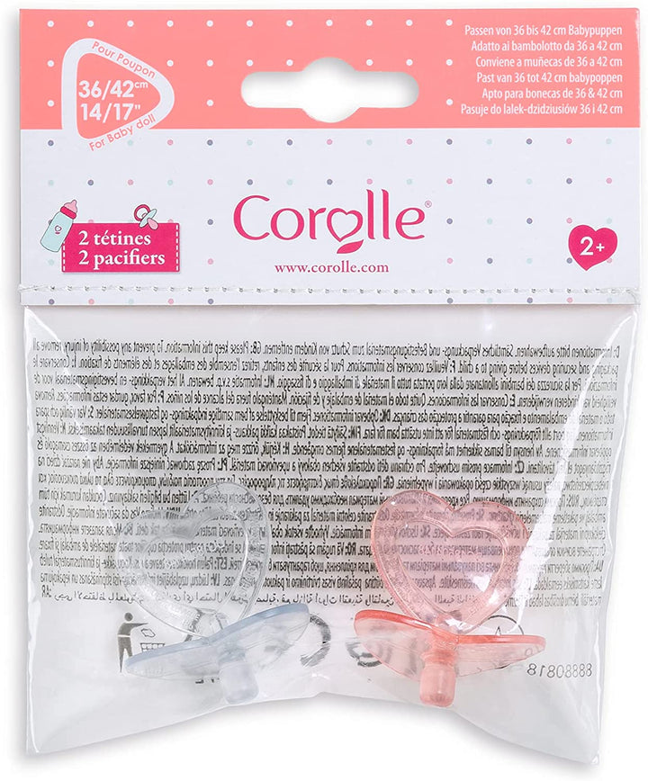 Corolle Set of Two Pacifiers for 14"/17" Doll