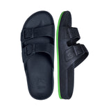 Cacatoes Brasilia - Navy Green Fluo Scented Sandals - Baby