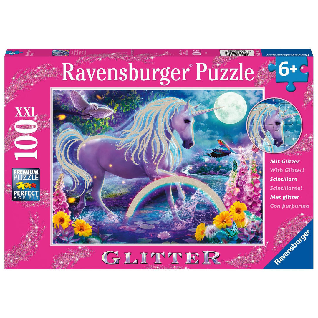 Ravensburger Glitter Unicorn Jigsaw Puzzle 100pc