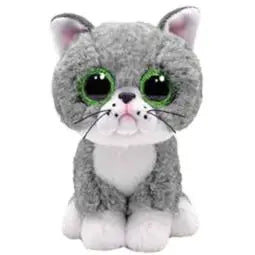 TY Beanie Boos - Fergus The Grey Cat  8" Plush