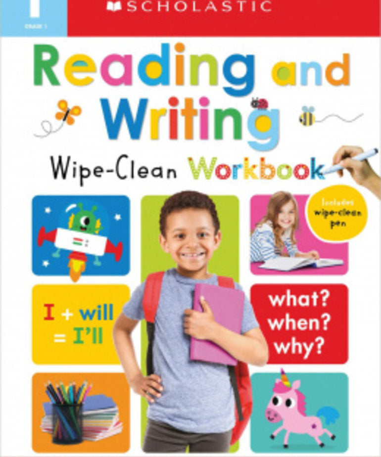 First Grade Reading/Writing Wipe Clean Workbook: Scholastic Early Learners