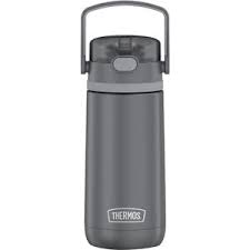 Thermos Stainless Steel Hydration Bottle W/ Flip Up Straw 410ml- Assorted Designs