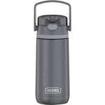 Thermos Stainless Steel Hydration Bottle W/ Flip Up Straw 410ml- Assorted Designs