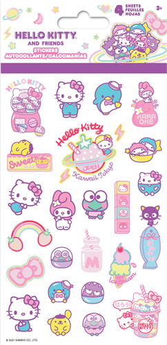 Hello Kitty &amp; Friends Kawaii Tokyo Stickers