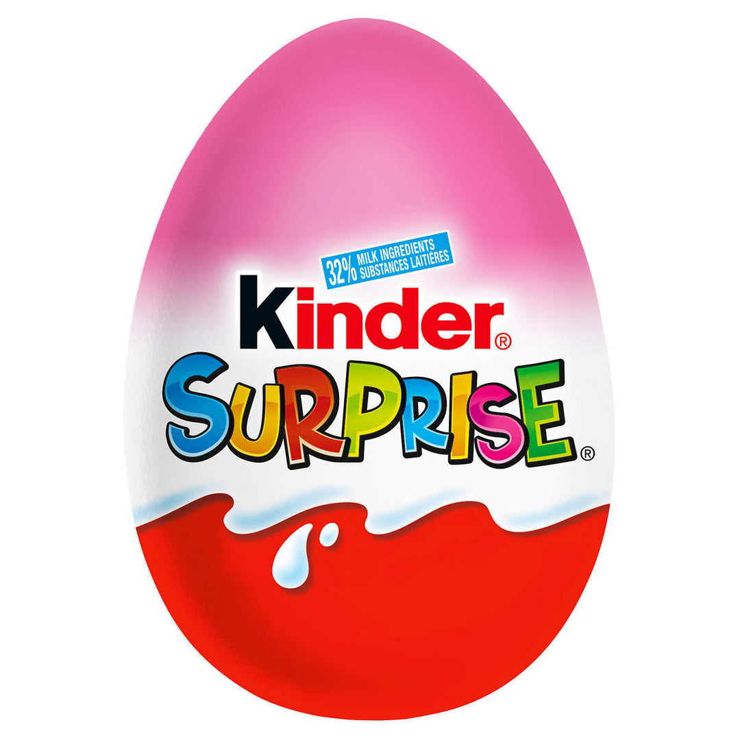 Kinder Surprise Pink Chocolate Egg