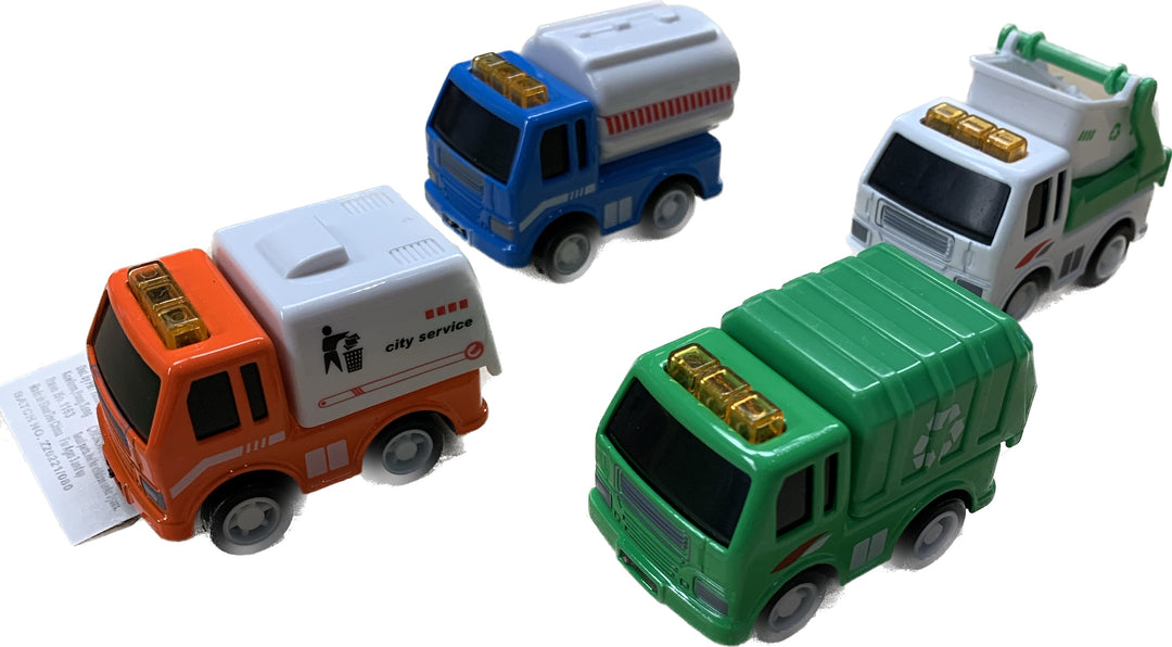 2" Micro Motors City Trucks