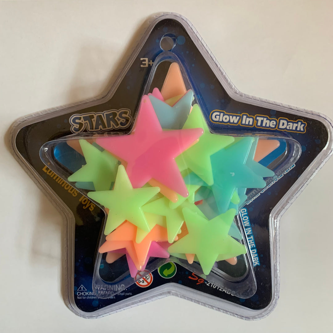 Glow in the Dark Sticky Stars