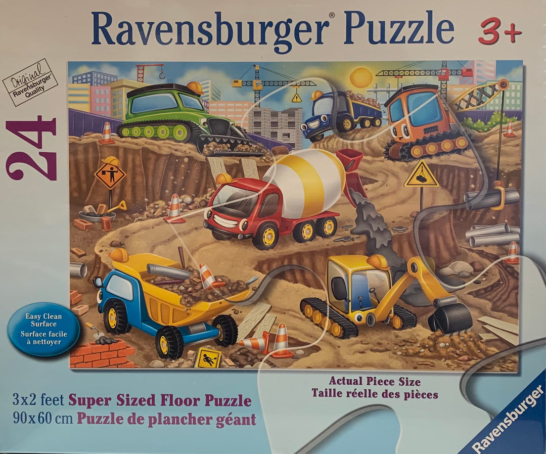 Ravensburger Construction Fun Floor Puzzle 24pc