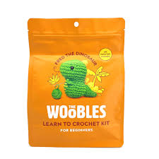 The Woobles: Fred The Dinosaur Learn To Crochet Kit