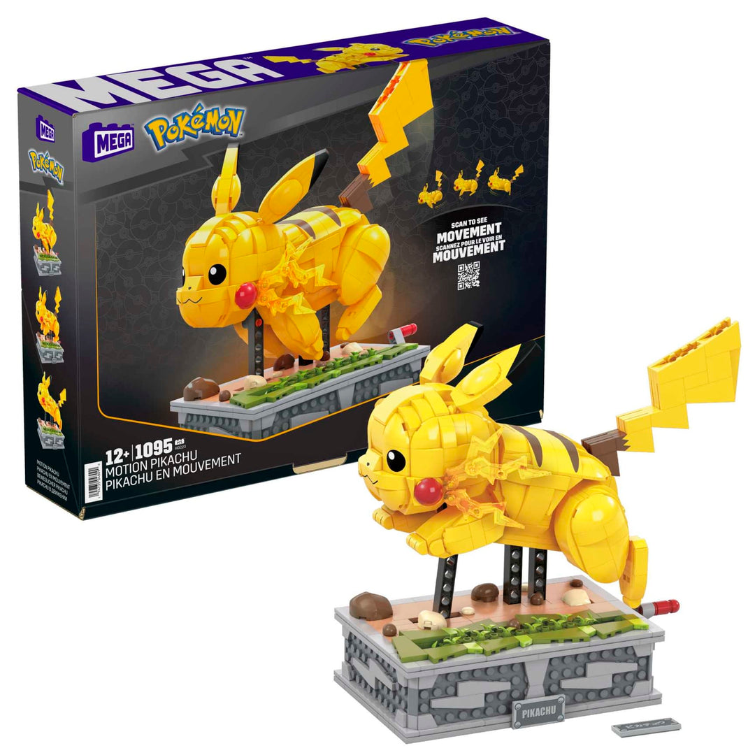 MEGA Pokémon Motion Pikachu Building Set