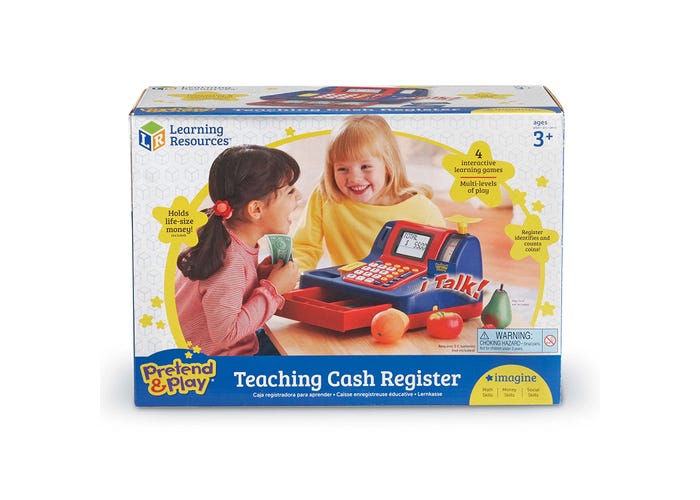 Pretend & Play Teaching Cash Register