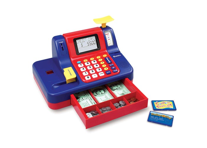 Pretend & Play Teaching Cash Register