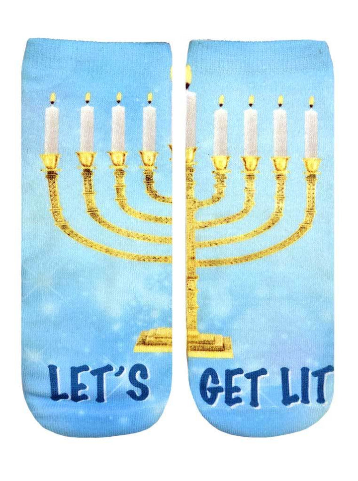 Living Royal Hanukkah Ankle Socks Assorted Styles