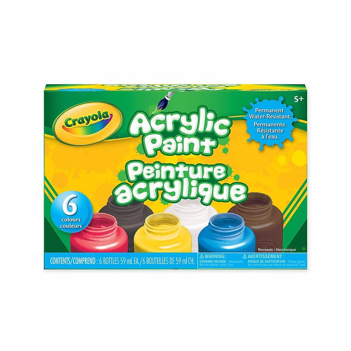 Crayola Acrylic Paint 6 Pack
