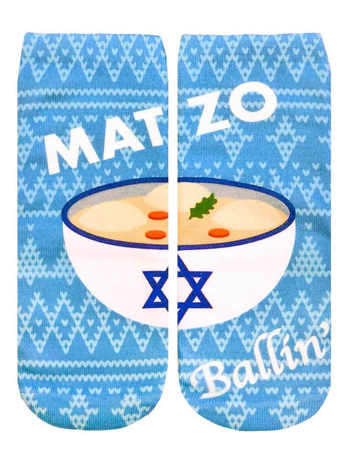 Living Royal Hanukkah Ankle Socks Assorted Styles