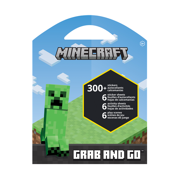 Minecraft Grab & Go Sticker Activity Book