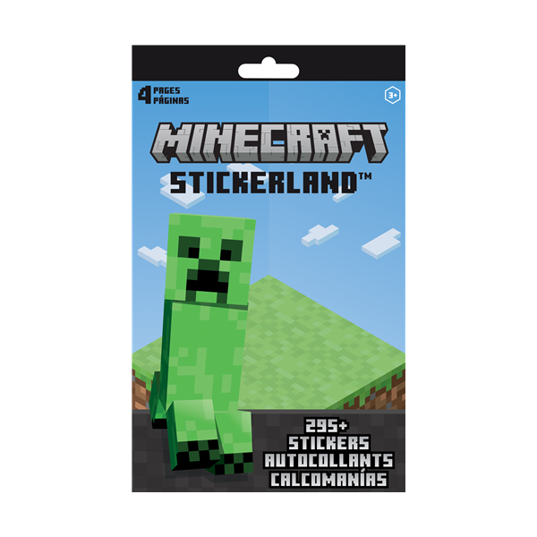 Minecraft Stickerland Pad