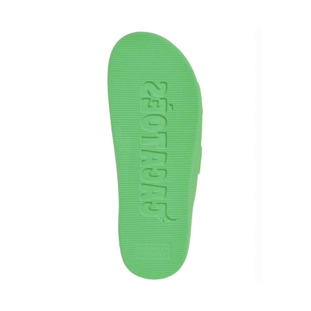 Cacatoes Bahia - Green Fluo Scented Sandals - Baby